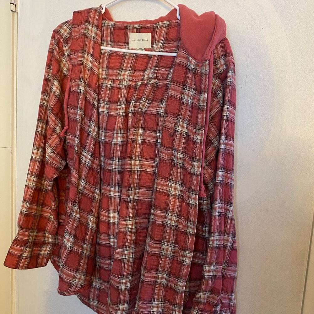 American Eagle flannel/sweatshirt